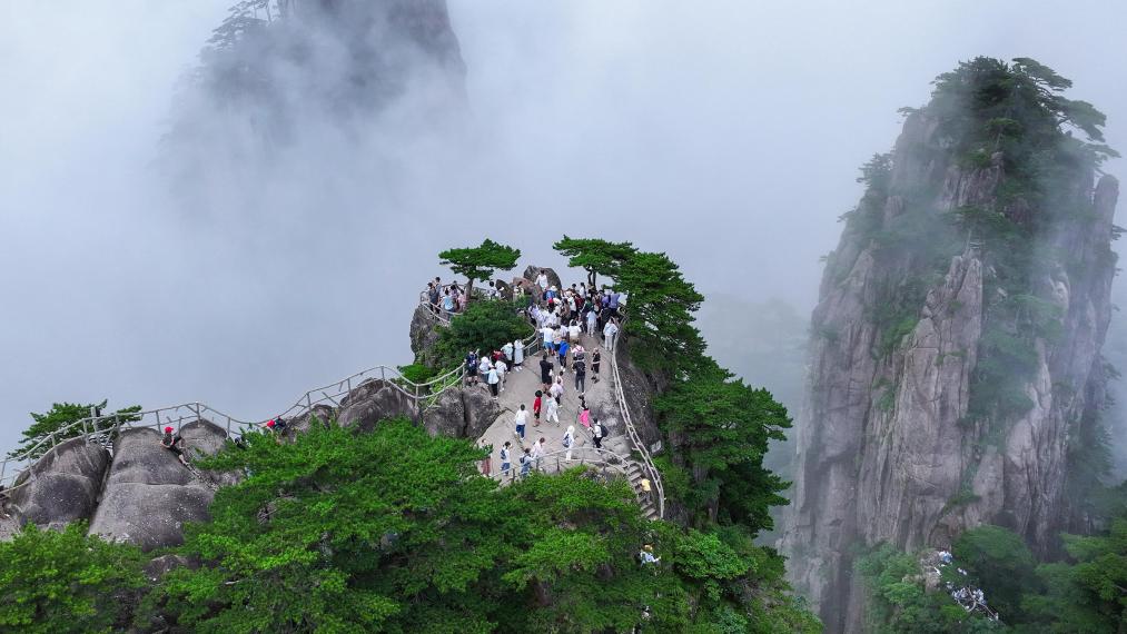 登黃山 享清涼